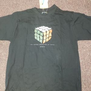 India black tee shirt